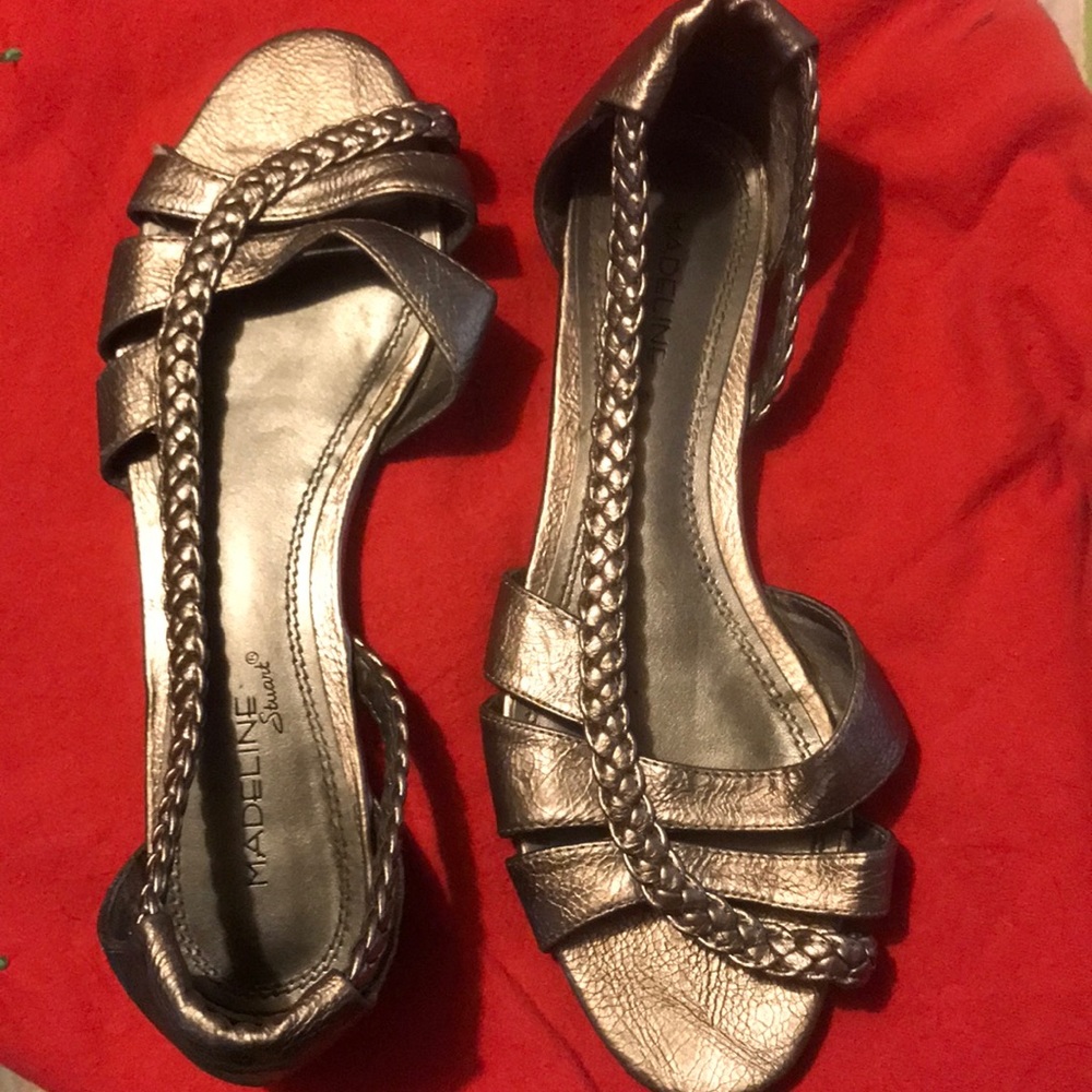 Madeline Stuart bronze shoes